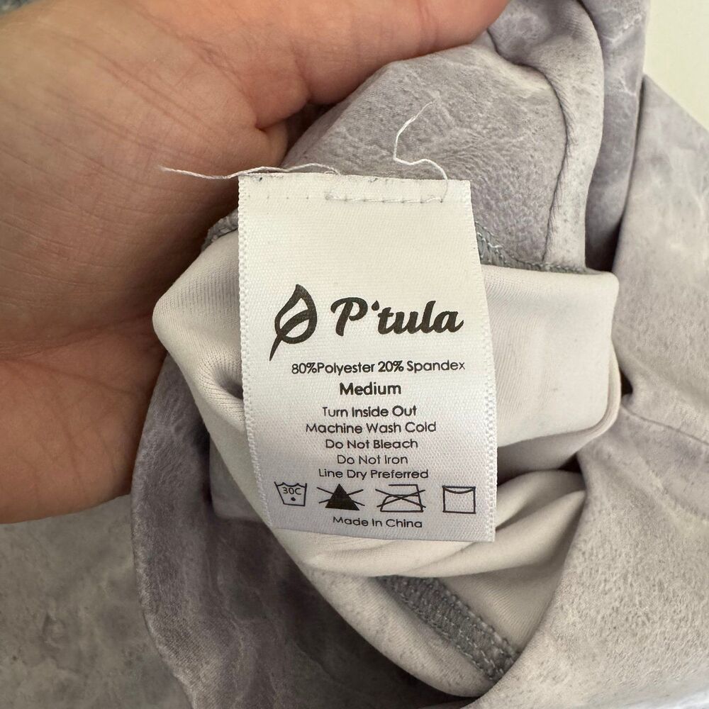 P’tula Watercolor Leggings Size Medium - Picture 2 of 2